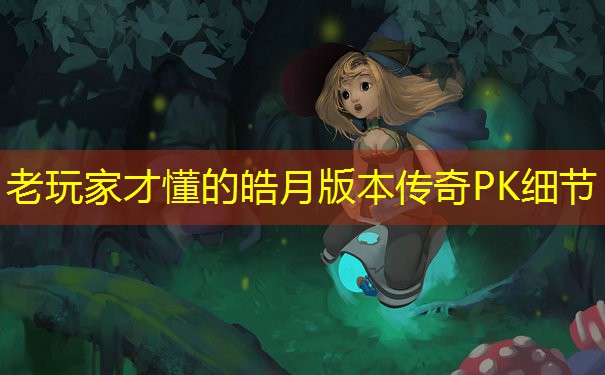 老玩家才懂的皓月版本传奇PK细节