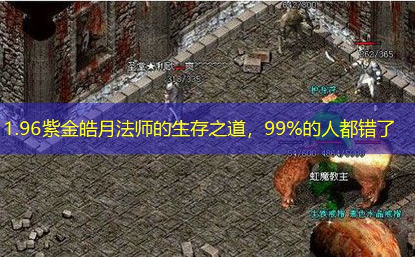 1.96紫金皓月法师的生存之道，99%的