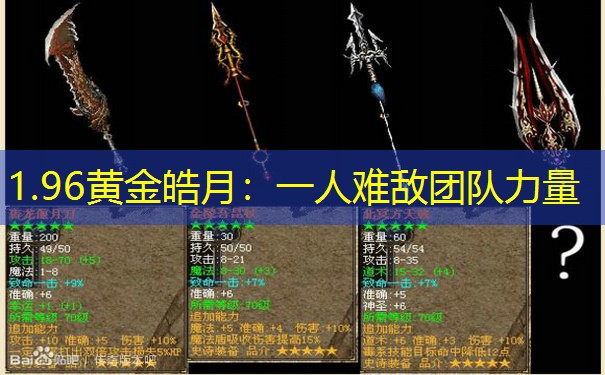 1.96黄金皓月：一人难敌团队力量