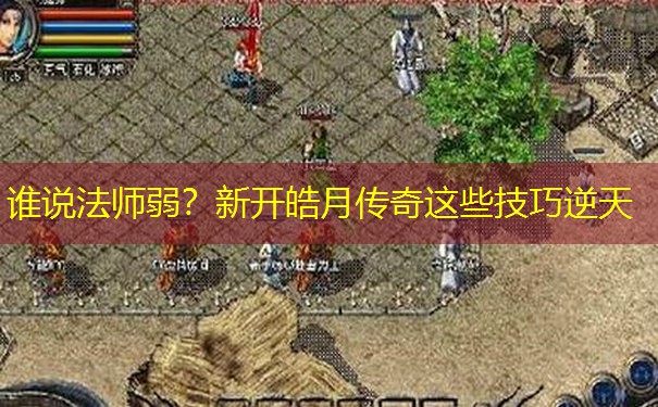 谁说法师弱？新开皓月传奇这些技