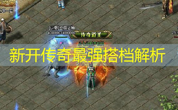 新开传奇最强搭档解析