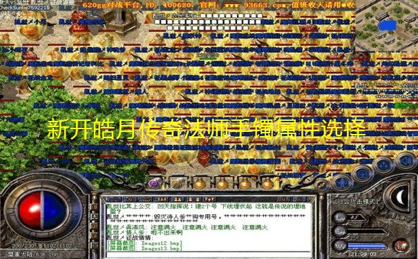 新开皓月传奇法师手镯属性选择 新开皓月传奇法师手镯属性选择